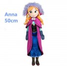 50cm Elsa Anna Plush Doll Toys Fever Elsa Anna Winter Spring 5 Dolls