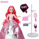 6 Models Fashion Princess Dolls Cinderella Snow Whit Mermaid 4 Dolls