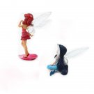 6pcs Set Kids Gift Tinkerbell Dolls Flying Flower Fairy Chil Dolls