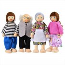 7pcs Lovely Trustworthy New Kids Toys Lovely Family Toys Hob 3 Dolls