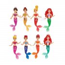 8pcs Set Little Mermaid Ariel Princess Doll Mermaid Dolls Pv 4 Dolls
