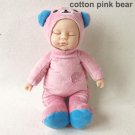 Baby Plush Silicone Dolls Stuffed Born Reborn Toys Doll Aliv 2 Dolls
