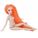 Color Hair 1 Pc Doll With Head For Barbie Dolls 12 Join 5 Dolls