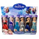 Disney Toys 6 Pcs Set Anime Cartoon Movies Frozen Princess A 3 Dolls