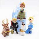 Disney Toys 6pcs Lot 6 16cm Frozen Anna Elsa Princess Olaf S 3 Dolls
