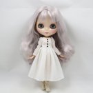 Fortune Days Blyth Doll One Piece Simple White Dress For The 2 Dolls