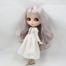 Fortune Days Blyth Doll One Piece Simple White Dress For The Dolls