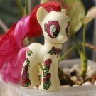 Height 8cm Little Horse Boneca Pvc Action Figure Vinyl Doll 2 Dolls