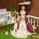 Hot 1pcs 1 12 Dollhouse Miniature Porcelain Dolls Classical 5 Dolls