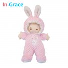 In Grace Super Cute Pink Rabbit Baby Born Dolls Sleeping Com 5 Dolls