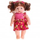 Infant Reborn Baby Doll Soft Vinyl Silicone Lifelike Fashion Dolls