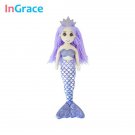 Ingrace High Quality Princess Style Mermaid Dolls For Girls 3 Dolls