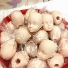 O For U 20 Pcs Lot Soft Plastic Toy Practice Makeup Doll Hea 3 Dolls