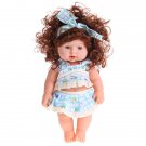 Reborn Baby Girl Doll Soft Vinyl Silicone Lifelike Newborn B Dolls