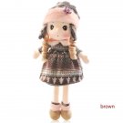 Ryry 40cm Kawaii Girl Cartoon Plush Doll With Knit Skirts An 3 Dolls