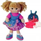 Smafes Stuffed Soft Doll Toy For Girls Fashion Rag Dolls Bab 4 Dolls