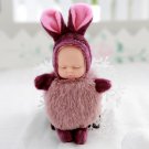 Small Kawaii Baby Dolls Plush Bjd Bebe Doll Reborn Toys Pend 4 Dolls