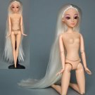 Super Long Brown Stright Hair Doll Real Eyelash 3d Eyes Supe 3 Dolls