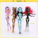 Ucanaan 4 Pcs Set Dolls New Style Movable Joint Body Fashion 2 Dolls