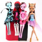 Ucanaan 4 Pcs Set Dolls New Style Movable Joint Body Fashion 5 Dolls
