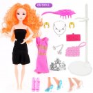 Ucanaan Girl S Favorite Princess Sweet Doll 17 Accessories B 4 Dolls