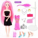 Ucanaan Girl S Favorite Princess Sweet Doll 17 Accessories B 5 Dolls