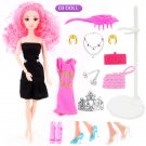 Ucanaan Girl S Favorite Princess Sweet Doll 17 Accessories B 6 Dolls
