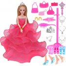 Ucanaan New Favorite Princess Doll Fashion Party Wedding Dre 3 Dolls