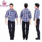 Ucanaan Toys Family 5 People Dolls Suits 1 Mom 1 Dad 2 Littl 3 Dolls