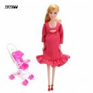 Ynynoo Mom Baby Strollerl Pregnant Doll Suits Mom Doll Have Dolls