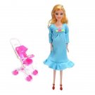 Ynynoo Mom Baby Strollerl Pregnant Doll Suits Mom Doll Have 4 Dolls