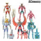 10pcs Set Saint Seiya Shiryu Shun Hyoga Seiya Ikki Pvc Actio 2 Toy