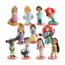 11 Pcs Set Fantasy World Princess Snow White Ariel Belle Rap 2 Toy