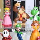 18pcs Set 3 7cm Free Shipping Super Mario Bros Pvc Action Fi 2 Toy