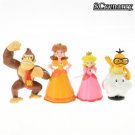 18pcs Lot Super Mario Bros Brinquedos Yoshi Dinosaur Peach T Toy