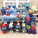 24 Pcs Set The Elves Papa Smurfette Clumsy Figures Elves Pap 2 Toy