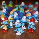 24pcs Set The Lost Village The Elves Papa Smurfette Clumsy F 2 Toy