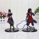2pcs Set 17cm Naruto Uchiha Madara Sasuke Pvc Action Figures 2 Toy