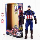 30cm The Avengers Hulk Iron Man Thor Captain American Pvc Ac 2 Toy