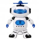 360 Rotating Space Dancing Robot Musical Walk Lighten Electr Toy