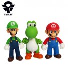 3pcs Lot Super Mario Bros Luigi Mario Yoshi Pvc Action Figur 2 Toy