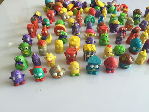 45pcs New Style Anime Action Figure Toy Pvc Soft Garbag 2 Toy