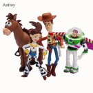 4pcs Set Anime Toy Story 3 Buzz Lightyear Woody Jessie Pvc A 2 Toy