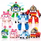 4pcs Set Korea Robot Classic Plastic Transformation Toys Toy 4 Toy