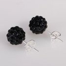 10 Color 8 Mm Shamballa Earrings Micro Disco Ball Shamballa E4R