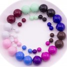10 Pairs Lot Mix Color Random Fashionable Colorful 16mm 2 E4R