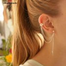 1piece Punk Rock Style Woman Young Gift Leaf Chain Tassel Ea E4R