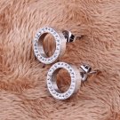 316l Stainless Steel Earring Crystal Stud Earrings For Women 3 E4R