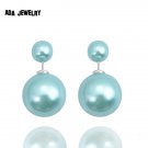5 Pairs Lot Wholesale Fashion Pearl Stud Earrings Jewelry Ca 2 E4R