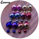 6 Pairs Lot Double Sided Earrings Wholesale Fashion Pendient E4R